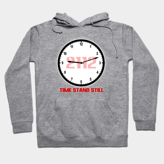 2112 Time Stand Still Hoodie by RetroZest